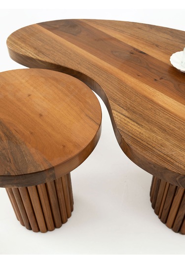 Çubuk Ayak Lara Model 2'li Yan Sehpa