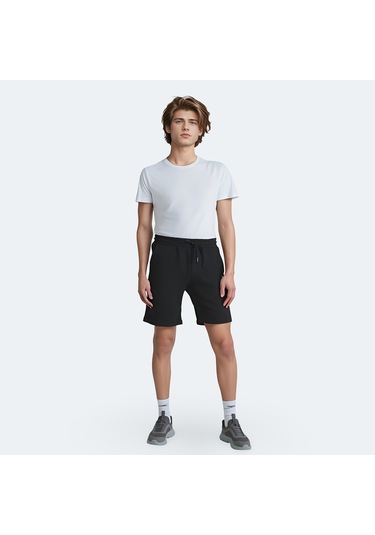 Slazenger VELVELA I Erkek Cepli Siyah Şort