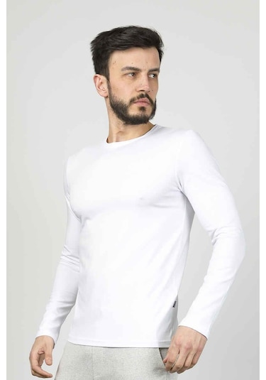 Cazador Lcy Basıc Sweat Erkek 5606 Beyaz 001