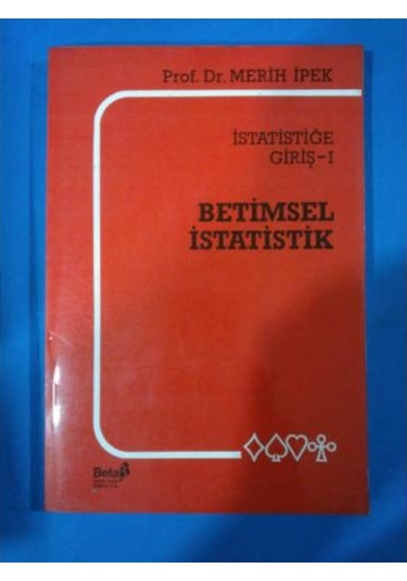 İstatistiğe Giriş 1 Betimsel İstatistik-1994 Basım