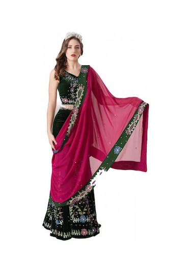 Ceyyiz 2Li Hint Modeli Bindallı Kına Elbisesi Linet