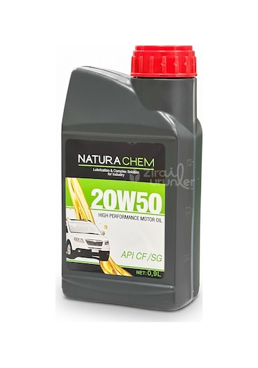 Natura Chem 20w/50 1lt Apı Cf/sg Benzinli Ve Dizel Motor Yağı