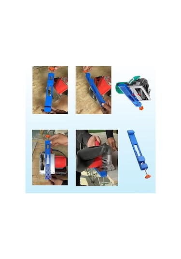 Geeksen Ahşap Kesim Kılavuzu Dikey Regülatörlü Makine Rayı Freze Konumlandırıcı Hassas Kesim İçin Dayanıklı Pc Malzeme