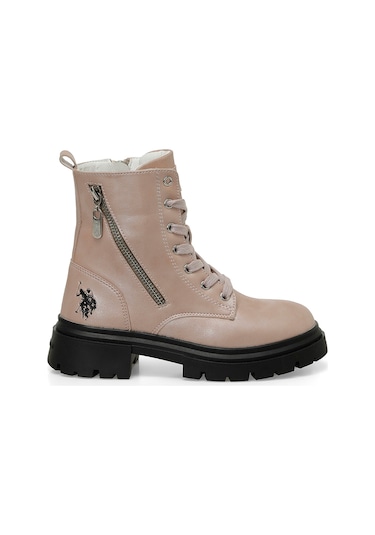 U.s. Polo Assn. Hally 4pr Pembe Kız Çocuk Biker Bot Pembe