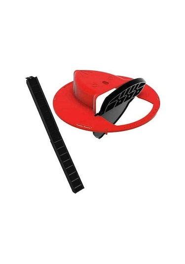 Createtech Homyl Plastik Fare Kapanı Kova Kapağı Sıçan Tuzağı Kırmızı Renk