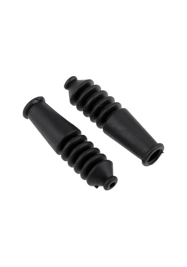 Pazly 40 Adet Kauçuk Bisiklet Fren Noddle Çizme Dişli Kablo Siyah Siyah