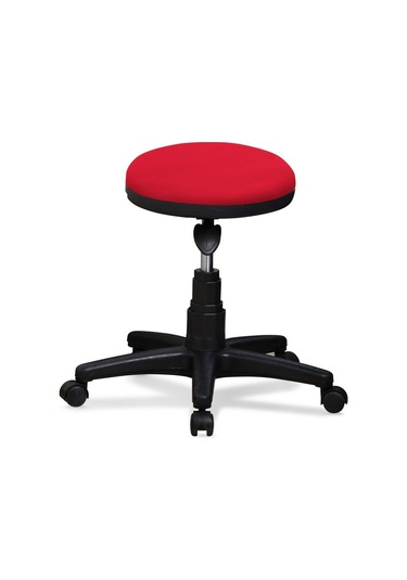 Bar Sandalyesi Sırtlı Beratta Model Kırmızı