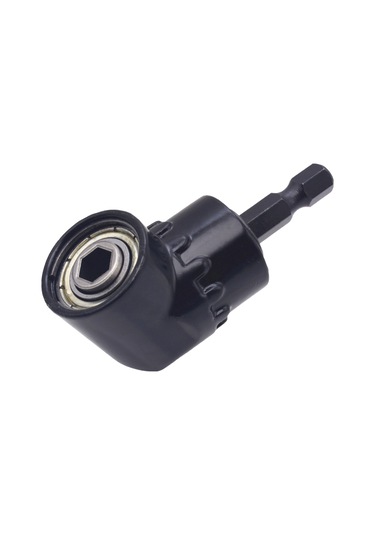 Vkemall Krom Vanadyum Çelik 3'lü 360 Döner Hex Kolu Uç Adaptr Seti - Dar Mekanlar İçin 105 Açı, Ev, Garaj Tamiri İçin Dayanıklı Takım