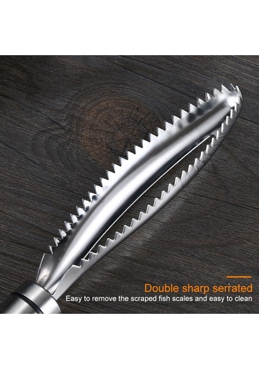 Cbtx Paslanmaz Çelik Balık Pulu Planya Ev El Balık Pulu Sökücü