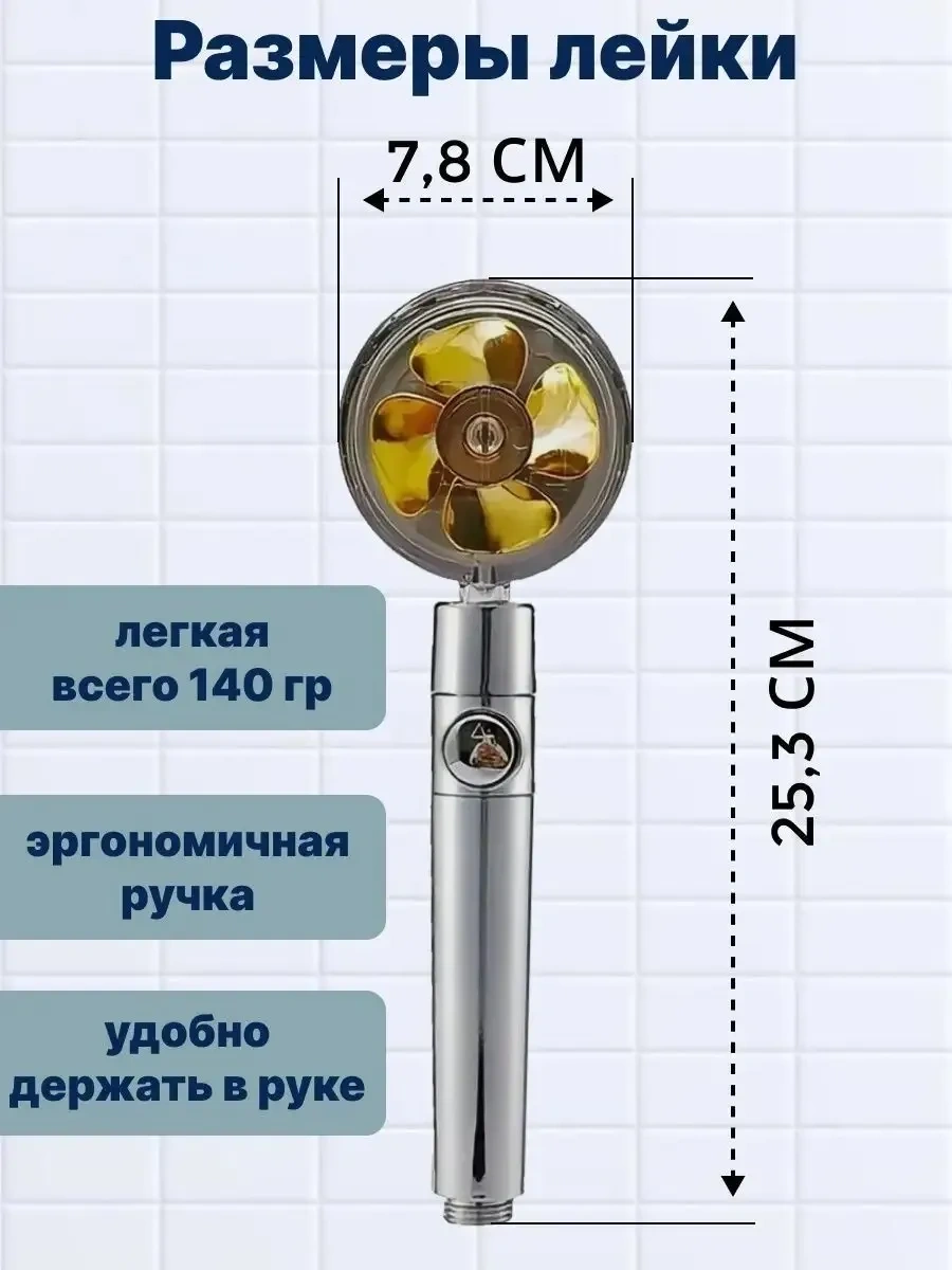 Homeresurs Duş Başlığı Vantilatörlü Ve Filtreli 269109602 Gümüş