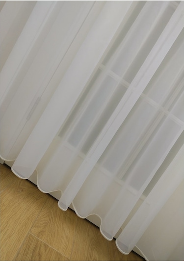 Evdepo Home Kullanıma Hazır Krep Tül Perde