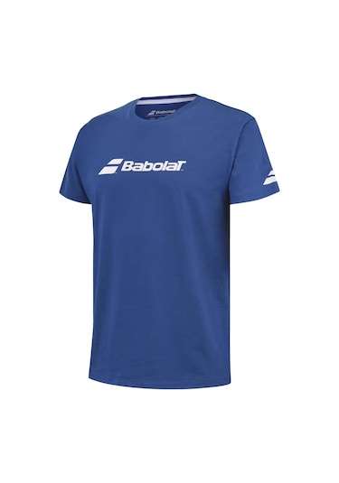 Babolat Babolat Exercise Babolat Erkek Mavi Tişört 079 Lacivert