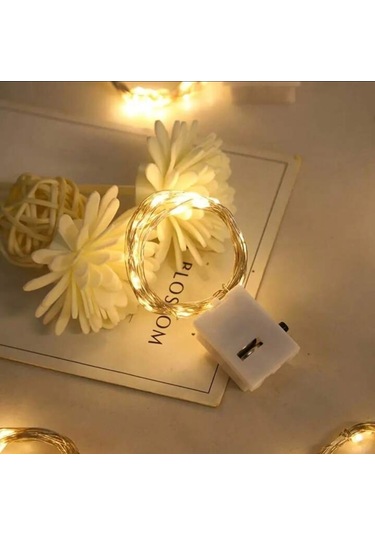 2m Pilli Peri Led Gün Işığı Beyaz