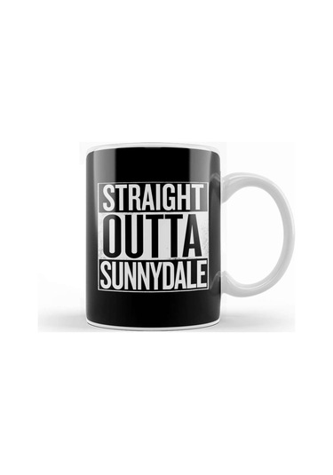 Straight Outta Sunnydale Buffy The Vampire Slayer White Kupa Bardak Porselen Karışık