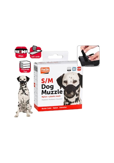 Karlie Flamingo Soft Naylon Köpek Ağızlığı 37 - 65 CM