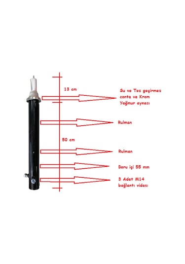 Windsock Rüzgar Tulumu 60 Lık (527595740)