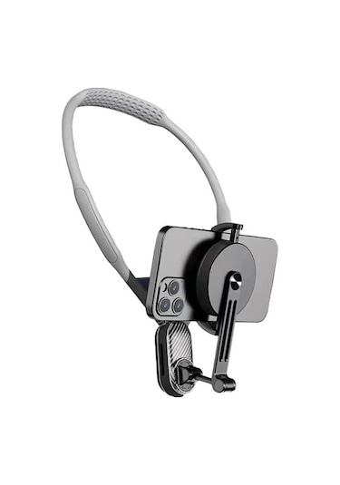 360 Derece Ayarlanabilir Boyun Askılı Manyetik Telefon Tutucu Renkli