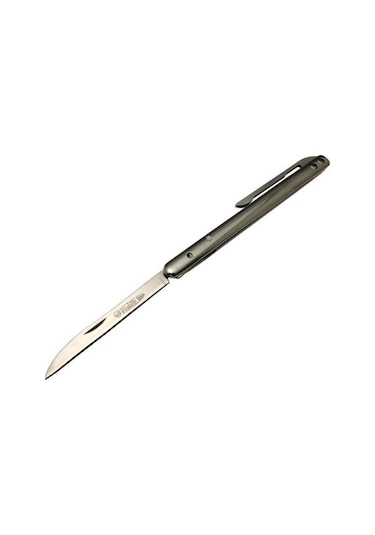 Alaska İnce D2 Çelik Kamp Çakı 18 Cm , Metal Sap Pop Çok Renkli