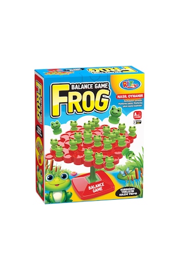 Frog Game Kurbağa Balance Denge Oyunu Oyuncak Kutu Aile Oyunu