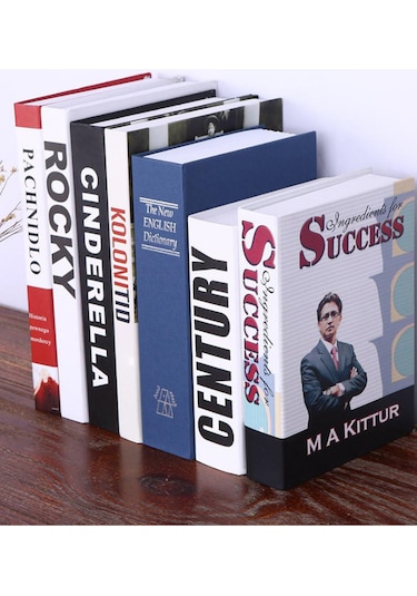 Mühlen Secret Safe 115 Küçük Boy Gizli Kitap Şekli Anahtarlı Kasa