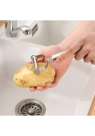 Çok Amaçlı Jülyen Soyucu Meyve Sebze Soyacak Salatalık Kabak Havu