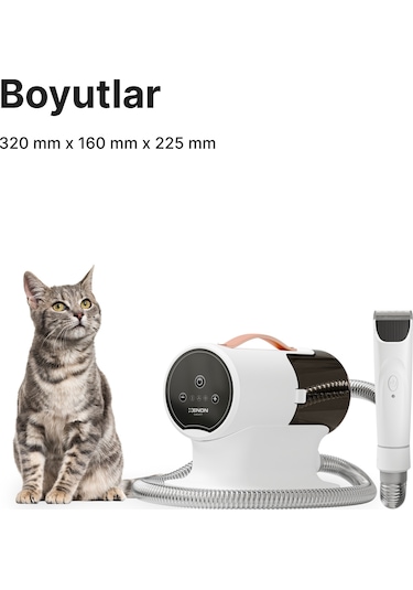 Xenon Smart 5'i 1 Arada Evcil Hayvan Tüy Bakım Seti