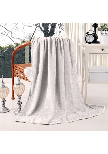 Kelebek Desenli 50x60 İnç Flanel Polar Battaniye, Yumuşak Ve Rahat-a6 Butterfly Floral Fantasy