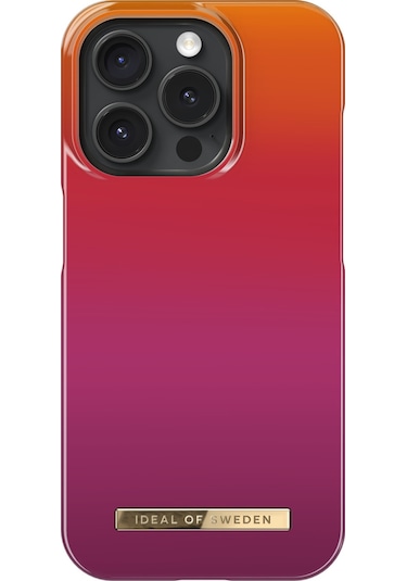 Fashion Case Apple Uyumlu iPhone 15 Pro Vibrant Ombre Renkli