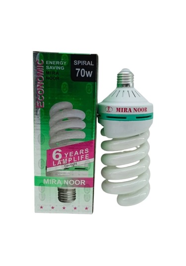 70w E27 Kıvrık Ekonomik Tasarruflu Ampul 6500k - 0.26a - 8000h 5365