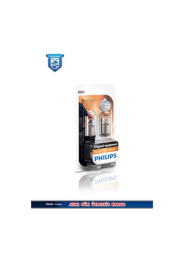 Philips R5W 5Watt 67 Standart Ampul 12821 B2 8711500055460
