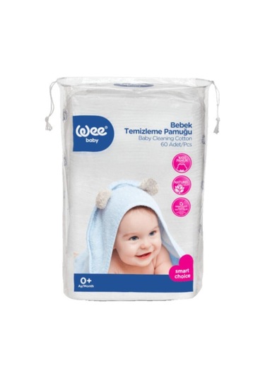 Wee Baby Bebek Temizleme  Pamuğu 60'lı