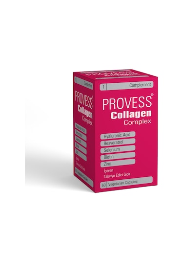 Provess Collagen Complex 60 Kapsül X2 Adet
