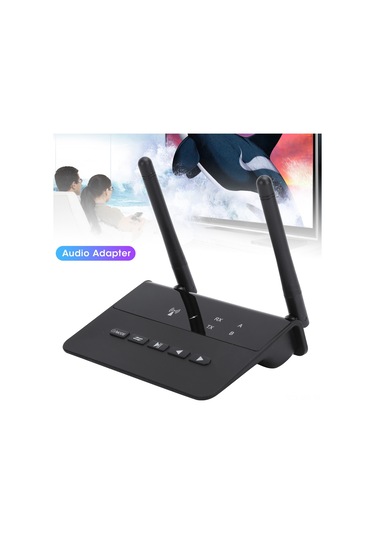 Geeroyoo B2 Bluetooth 5.0 Adaptörü: 80m Uzaklık, Hifi Ses, Aux/rca Destekli, Araç/tv/pc İçin Alıcı-verici 2'li