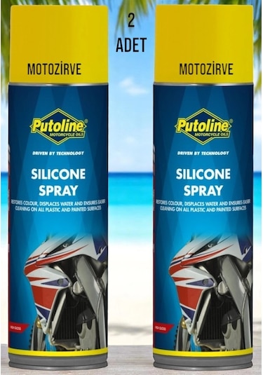 Putoline Parlak Boya İçin Silikon Sprey Parlatıcı Cila 500ml 2 Adet
