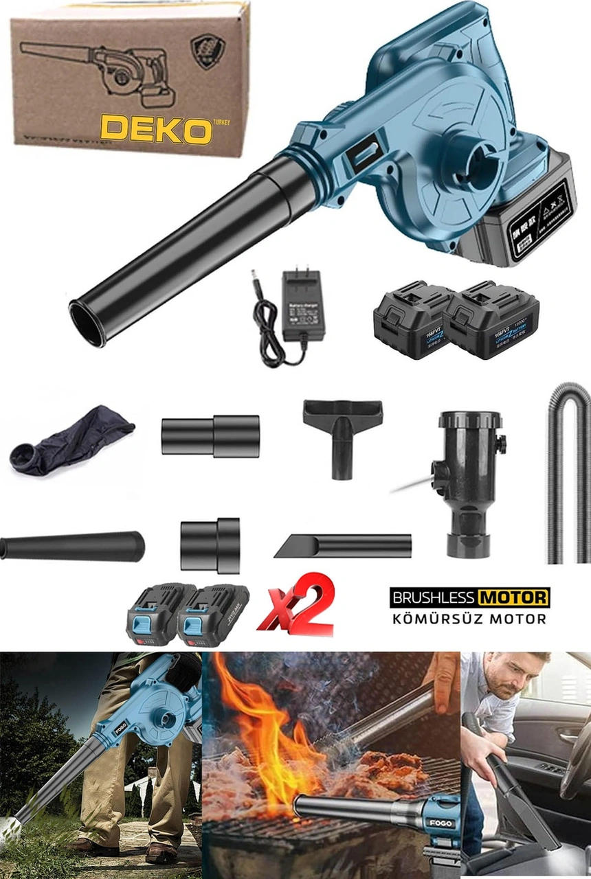 Deko DK3062 Multi Fonksiyon Yaprak Üfleme Makinesi