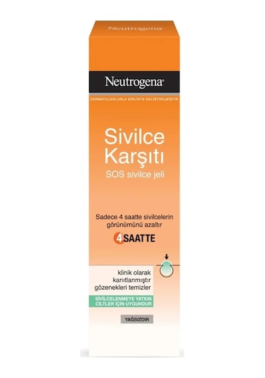 Neutrogena Sivilce Karşıtı Sos Jel 15 Ml