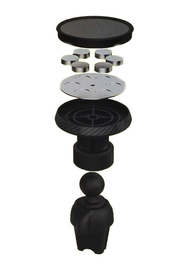 Araç İçi Telefon Tutucu, Havalandırma Klipsli, Manyetik, 360 Dönebilen, Güçlü Sabitleme