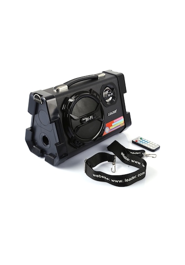 LEADER AP96 TAŞINABİLİR DİJİTAL KUMANDALI HOPARLÖR SD- USB-FM