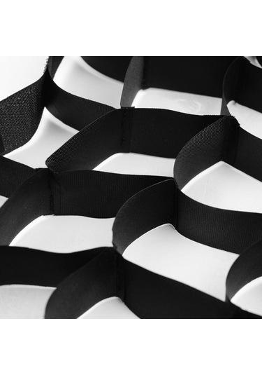 Pazly 70x100cm Siyah Petek Izgara Softbox, Döngü Tutturucu, Portre Ve Ürün Çekimleri İçin Uygun