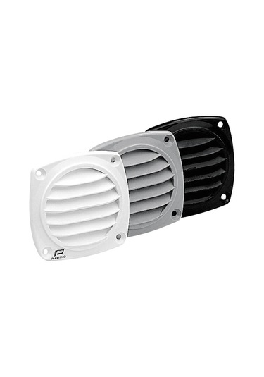 Ventilation Shaft Grilles Cover, 82x82mm, Black