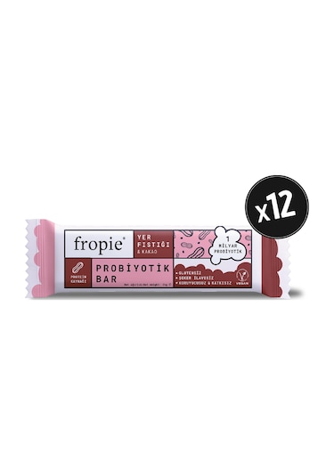 Fropie Probiyotik Meyve Barı Yer Fıstığı & Kakao 12 x 35 G