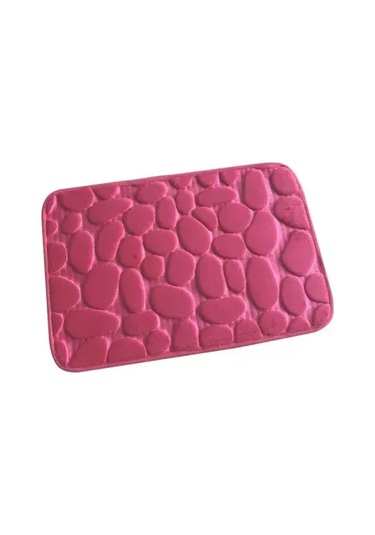 Memory Kaydırmaz Banyo Paspası Pembe Diğer