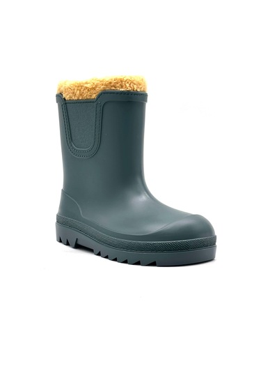 İgor Tokıo W10290 Kürklü Çocuk Yağmur Botu Petrol Petrol