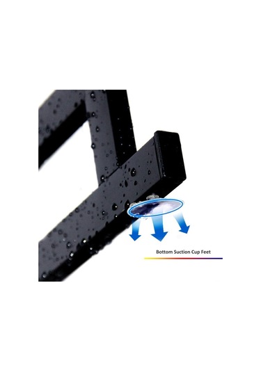 Cbtx Mutfak Malzemeleri Sofra Depolama Tezgah Organizatör Siyah