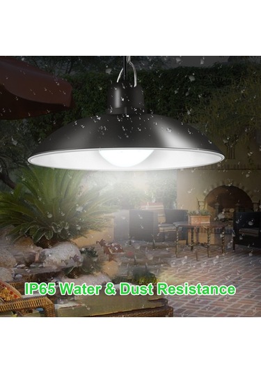 Güneş Enerjili Led'ler Tavan Işığı Kısılabilir 2 Aydınlatma Sıcak Beyaz