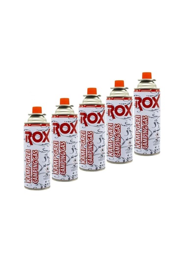 KAMP OCAK GAZI VALFİLİ KARTUŞ ROX 5 Lİ Çok Renkli