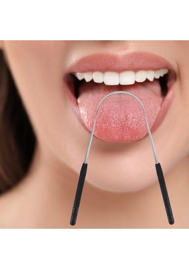 Dolıty Diller Kazıyıcı Taze Nefes Için Temizleyici Siyah