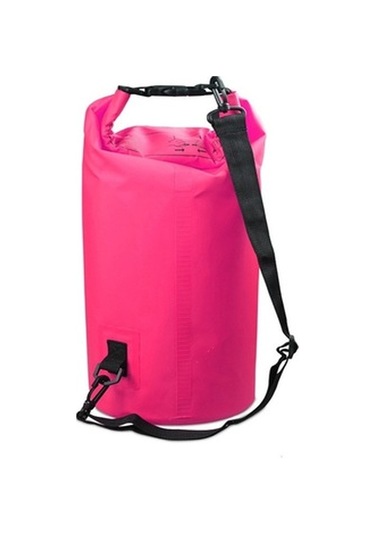 Zcjb Tek Askılı Outdoor Su Geçirmez Pvc Yüzücü Sırt Çantası Pembe 10 Litre Çok Renkli Çok Renkli