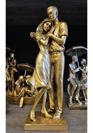 Aşk Sarılan Çift Gold-cengizhan Unaler