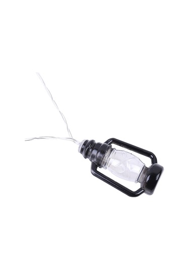 Honmex 1.5m 10 Led Kerosene Flaşlı Sürekli Aydınlatma Noel Dekorasyon Lambası, 2xaa Pil İle Islak Beyaz Işık Ilık Beyaz